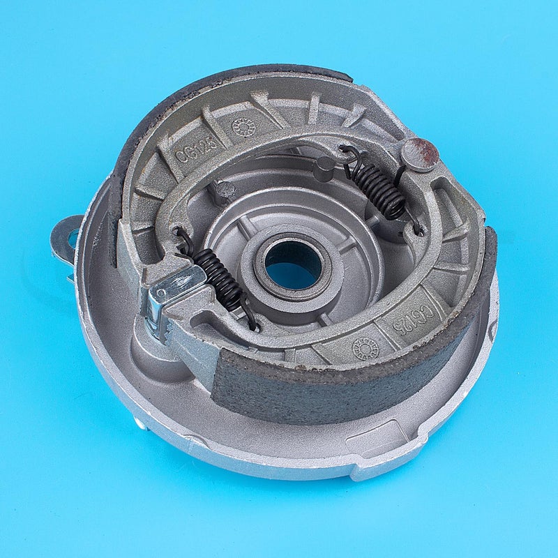 amavoler Front Drum Brake Wheel Hub with 4 Stud -Hole Spacing 88mm Shoes 8" Rim Fit for 110cc- 250cc ATV Taoao Quad,New Cheetah Tforce ATA 125E 125F1 etc,Fit on Tire 19x7-8.(Right) - Image 4